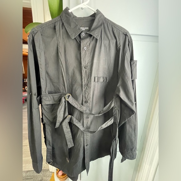 RAF SIMONS Archive Redux 03s Raf simons redux 03s bondage Long Sleeve Size 50 - Picture 9 of 15